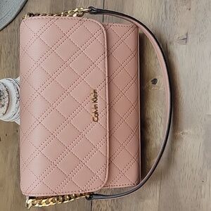 Calvin Klein Chain and Cushion Detail Bag